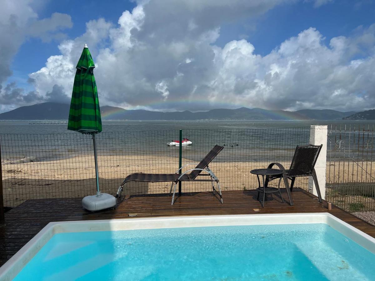 Recanto Pe Na Areia Sc Palhoça Dış mekan fotoğraf
